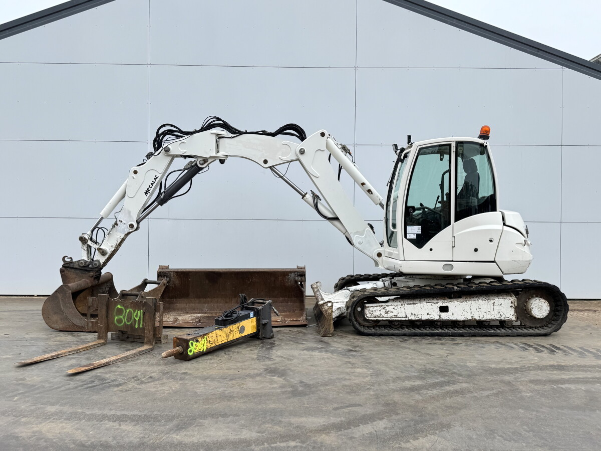 Mecalac 10MCR Excavator 99 hp