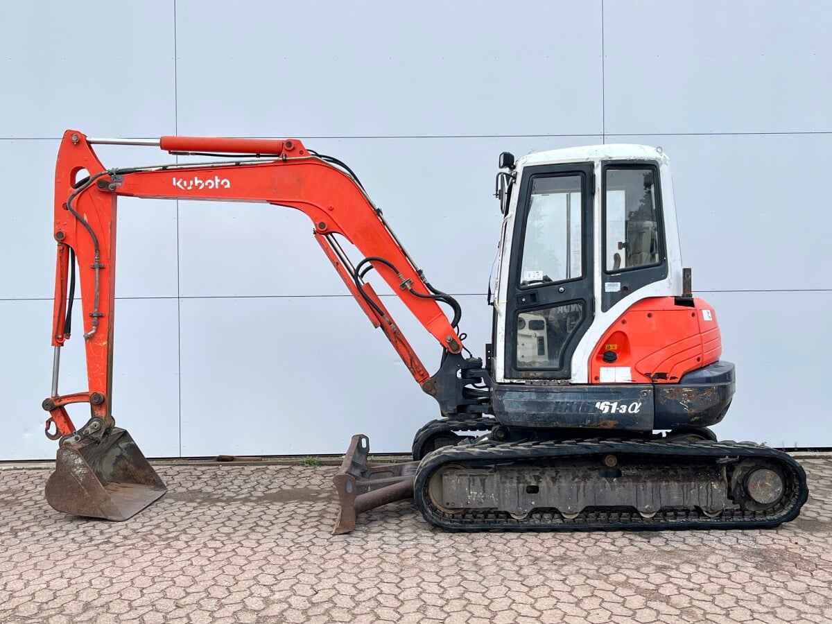 Kubota KX161-3a Excavator 39 hp